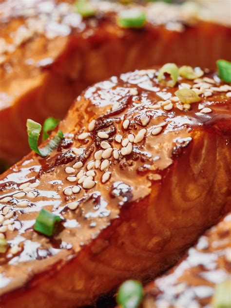 Glazed Salmon With Teriyaki Sauce Recipe Delice Recipes