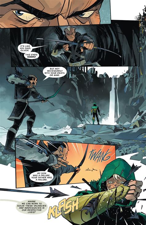 Green Arrow Captures Dark Archer Rebirth Comicnewbies