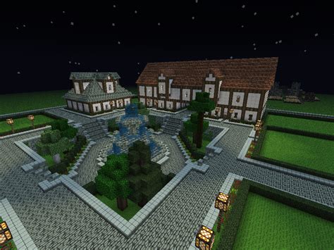 It's important because you'll get the idea of how large to build, preferably around 50x60. Town center - Screenshots - Show Your Creation - Minecraft ...