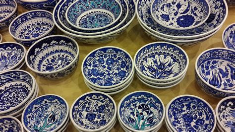 Free Images Wheel Glass Tile Pottery Material Art Dishware Cobalt Blue Blue And White