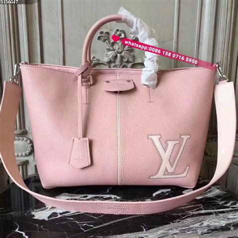 Louis Vuitton Clear Bag Pink Eye