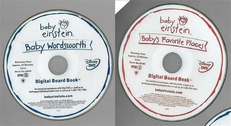 Baby Einstein Digital Board Book Dvd Collection Of Lot Of 22 Discs