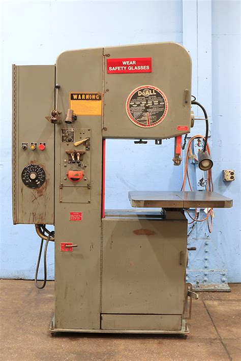 20 Throat 13 Height Doall 2013 20 Vertical Band Saw Ref No 159668