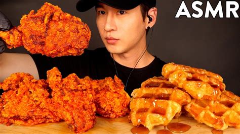 Asmr Kfc Fried Chicken Waffles Mukbang No Talking Eating Sounds The Best Porn Website