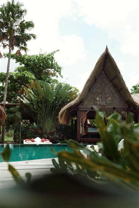 Own Villa Bali Cool Design Home With Traditional Tribal Architecture To Experience Relaxing