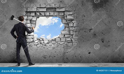 Breaking Barriers Stock Photo Image 44207151