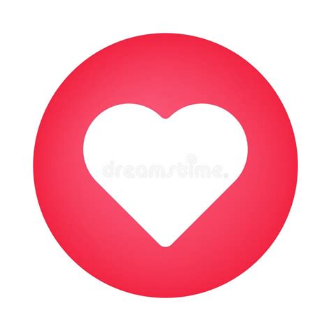 Facebook Icons Like Facebook With Heart And Emojis Editorial