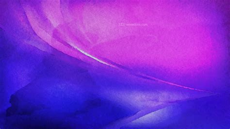 Blue And Purple Grunge Watercolor Texture Background