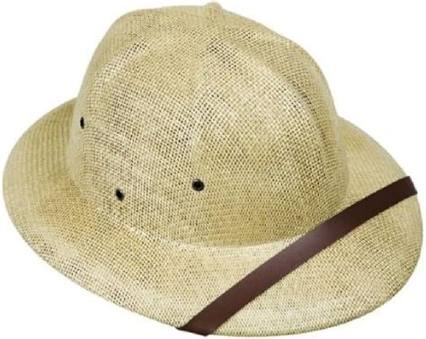 Adults Tan Safari Pith Helmet Costume Hat Amazonca Clothing And Accessories