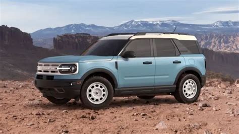 2024 Ford Bronco Sport Colors With Images Exterior And Interior
