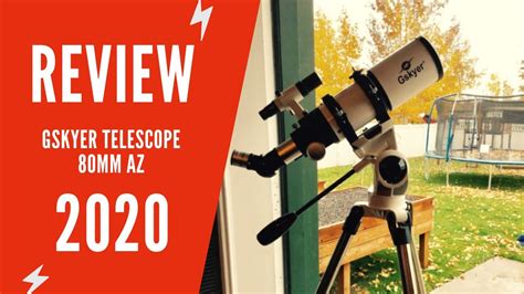 Gskyer Telescope 80mm Az Space Astronomical Refractor Telescope Review