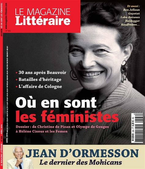 Le Magazine Littéraire N°566 Avril 2016 Télécharger Des Magazines Journaux Et Livres