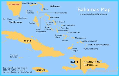 Where Is Bahamas Bahamas Map Map Of Bahamas Travelsmapscom