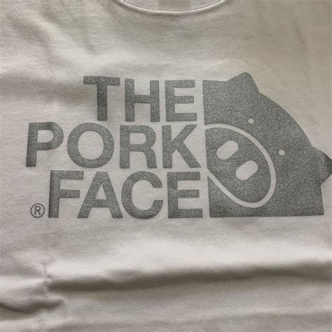 The Pork Face メンズ 金と銀 半袖tシャツs〜xxxl デカイtシャツ屋さん