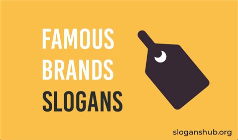 Famous Brand Slogans And Taglines
