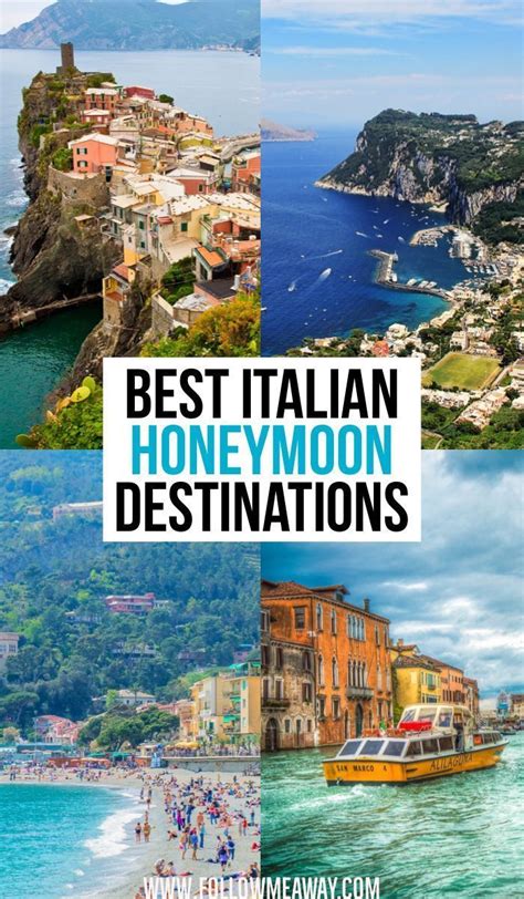 Best Italian Honeymoon Destinations For Planning Your Dream Honeymoon