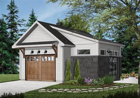 Craftsman Style Garage Plan 4992 The Nook 4992