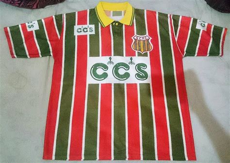 Página oficial do sampaio corrêa futebol clube. Sampaio Correa FC Home football shirt 1993. Sponsored by CCS