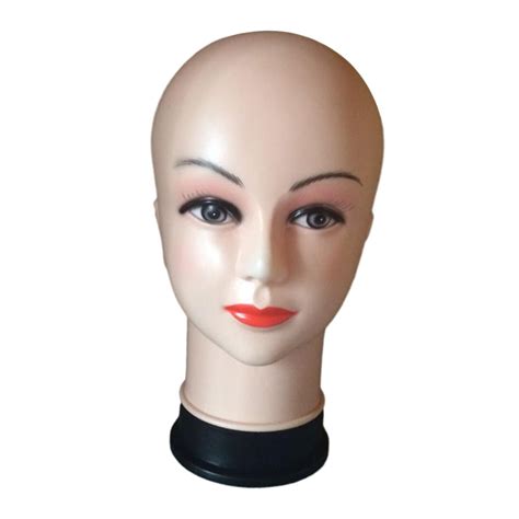 Female Bald Mannequin Head Head Professional Lightweight Makeup Doll