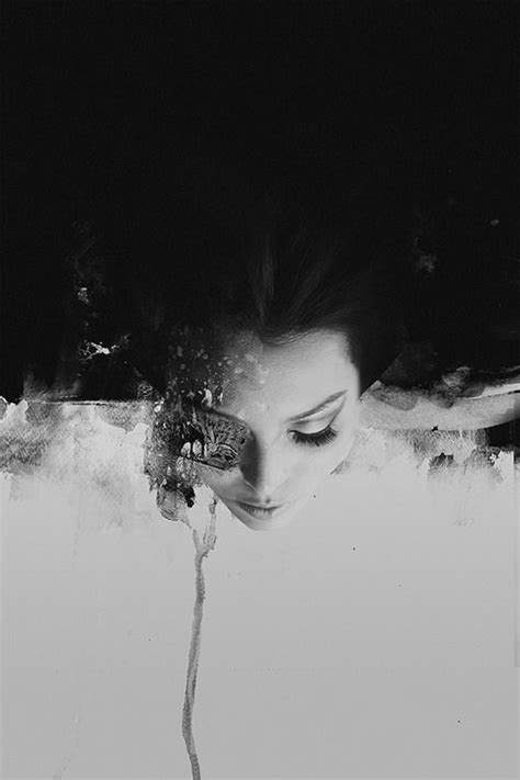 nuestra ink paper photography abstract portrait photo art photo manipulation