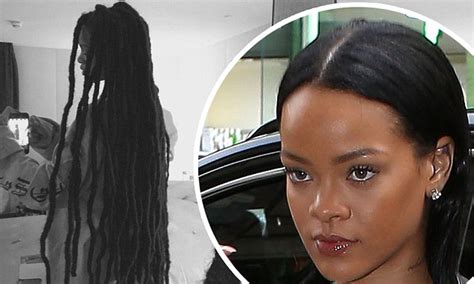 Rihanna Reveals New Hairstyle Featuring Hip Length Dreadlocks Daily