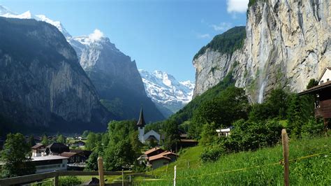 Pictures Bern Switzerland Lauterbrunnen Mountains 2560x1440