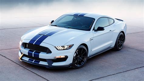 White And Blue Shelby Mustang Coupe Car Ford Mustang Shelby Shelby