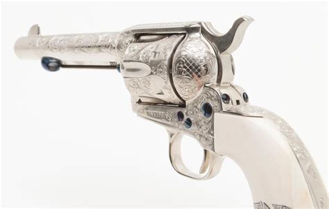 Colt Saa Revolver 45 Cal 5 12 Barrel Factory C Engraving