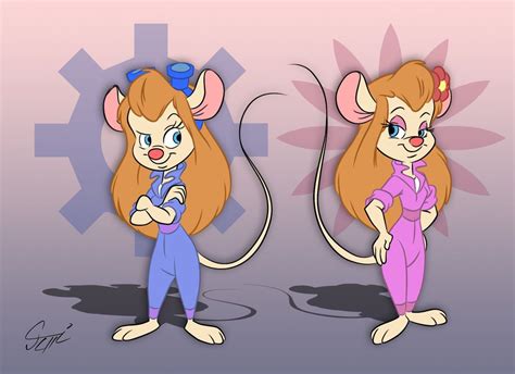 a lela flores chip and dale gadget hackwrench