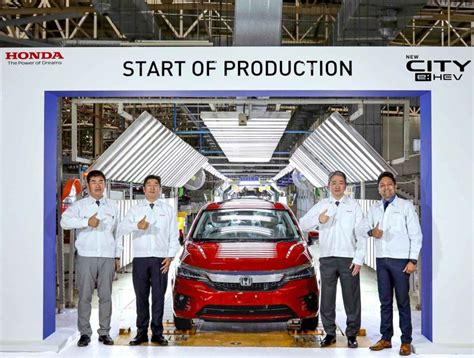 2022 Honda City Hybrid Production Begins In India Launch Next Month