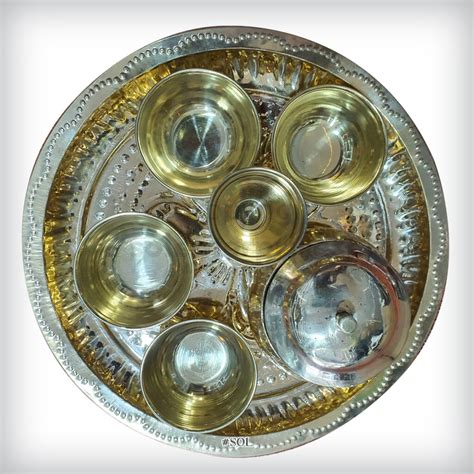 Glass Buddha Puja Paththara Set වීදුරු බුද්ධ පූජා පාත්තර කට්ටලය
