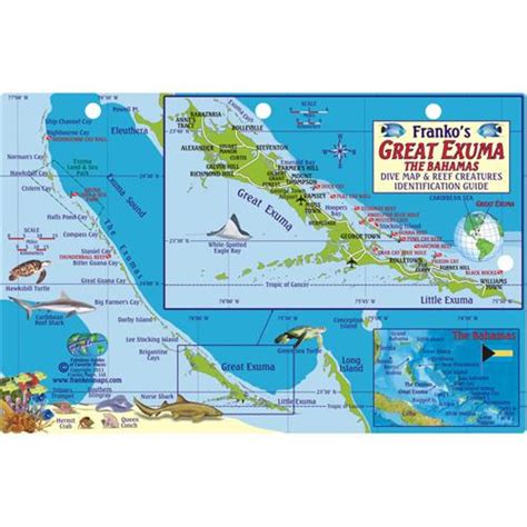 Map Of Exuma Islands Cities And Towns Map