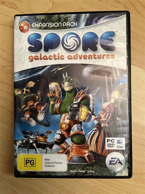 Spore Galactic Adventures Expansion Pack For Pc Mac Manual Retro