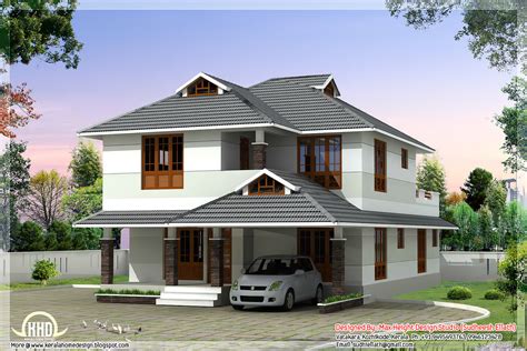 1760 Sqfeet Beautiful 4 Bedroom House Plan Kerala Home