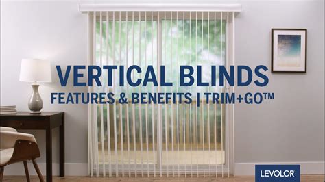 Levolor Trimgo™ Vertical Blinds Features And Benefits Youtube