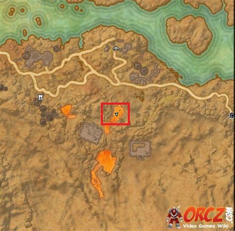 Eso Morrowind Vvardenfell Skyshard Map Ald Carac Orcz The