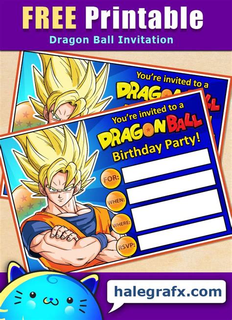Gohankunfans Dragon Ball Z Birthday Card Dragon Ball Z Birthday Card