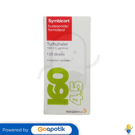 Symbicort 16045 Mg Inhaler 120 Doses Kegunaan Efek Samping Dosis