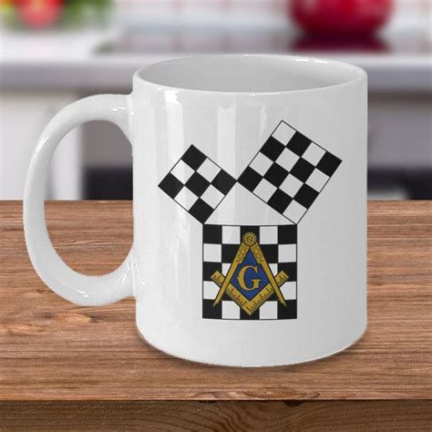 Freemason Coffee Mug Pythagoras Square Masonic Past Master Etsy