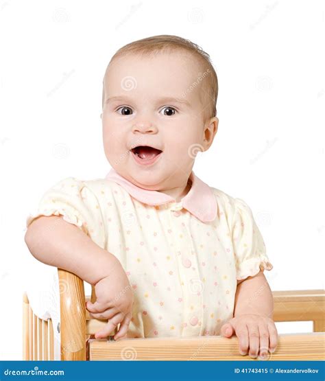 Portrait Of Happy Laughing Baby Stock Photo Image 41743415