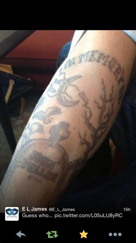 Charlie Hunnam El James Twitter Jax Teller Arm Sleeve Tattoos