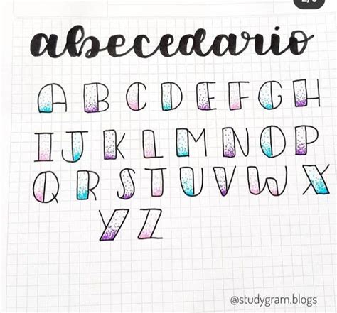 Abecedario Lettering Sombras Sombras En Tus Letras — Kariligraphy