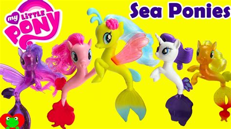 My Little Pony Sea Ponies Dive For Treasures Youtube