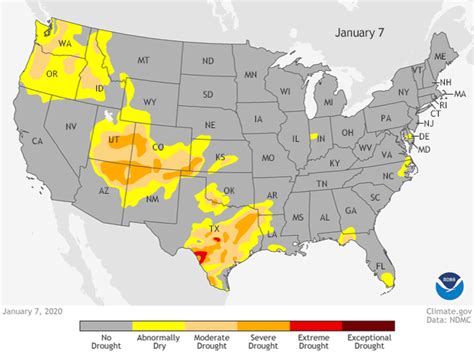 Drought Emerges Across The Pacific Northwest In Spring 2020 Noaa