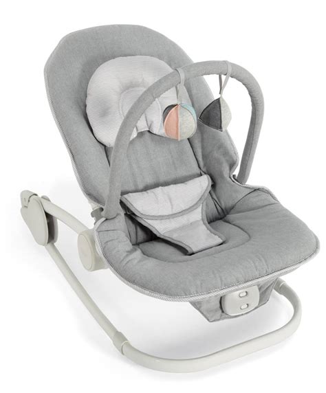 Baby bouncers keep baby busy. Wave Rocker Baby Bouncer Chair - Grey Melange | Mamas ...