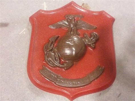 This is intended for personal use. 6"x7" Chocolate Eagle Globe & Anchor Marine Corps Emblem ...