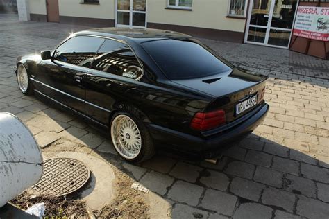 Black Non M Bmw E36 Coupé On Cult Classic Oem Bmw Styling 5 Bbs Rs