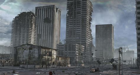 Image Result For Destroyed Buildings Ruined City 3d Building Models
