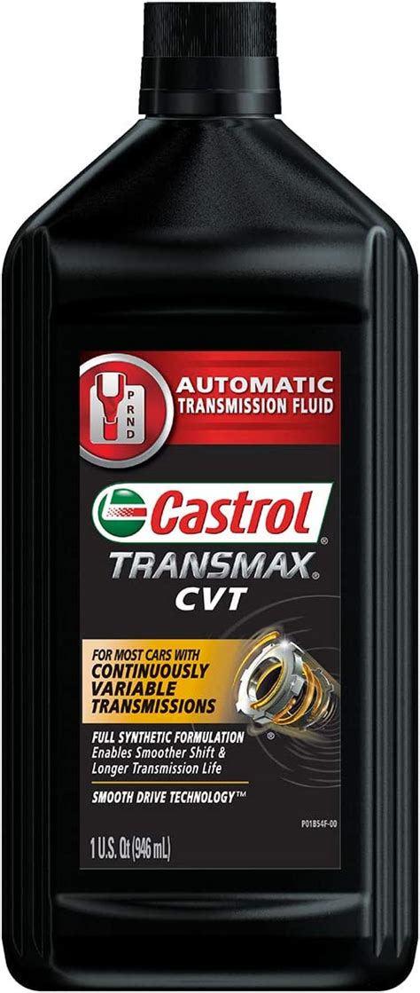 Castrol 06811 Transmax Atf Black Cvt Transmission Fluid 1 Quart