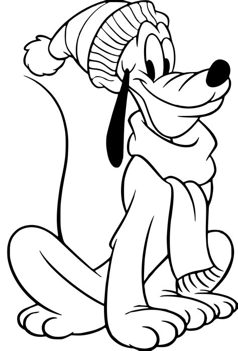Musical toys, kids tablets, science & discovery toys Coloriage Pluto à Noel à imprimer sur COLORIAGES .info